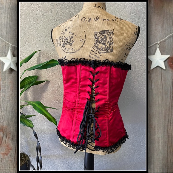 TORRID Strapless Bustier Corset #Tbust4redG - Picture 2 of 4